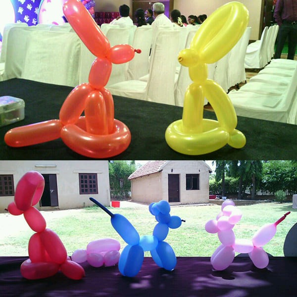 Best Balloon Modelling Artist For Birthday Party 7411777077