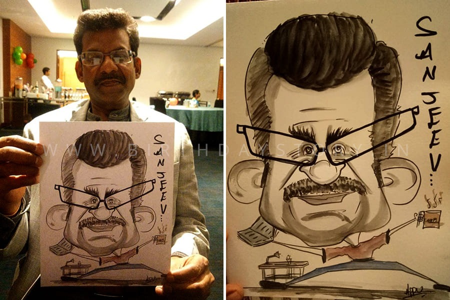Birthday Story - Birthday Party Organisers Caricature Artist for Birthday Party - Birthday Story