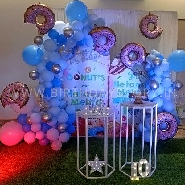 Donut Theme Decor - Birthday Story