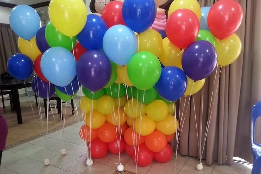 Birthday Story - Birthday Party Organisers Hellium Balloons for Birthday Party