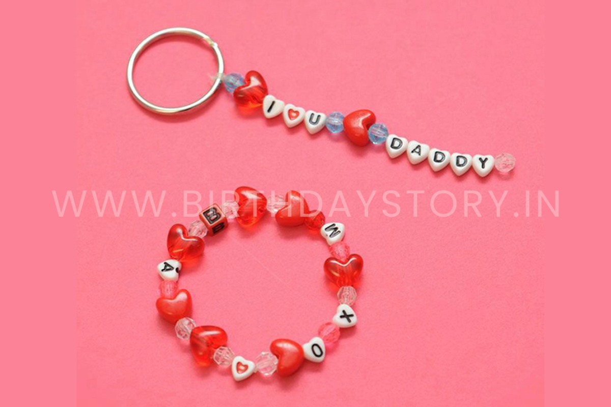 Key Chain Making for Birthday Party - Birthday-Story