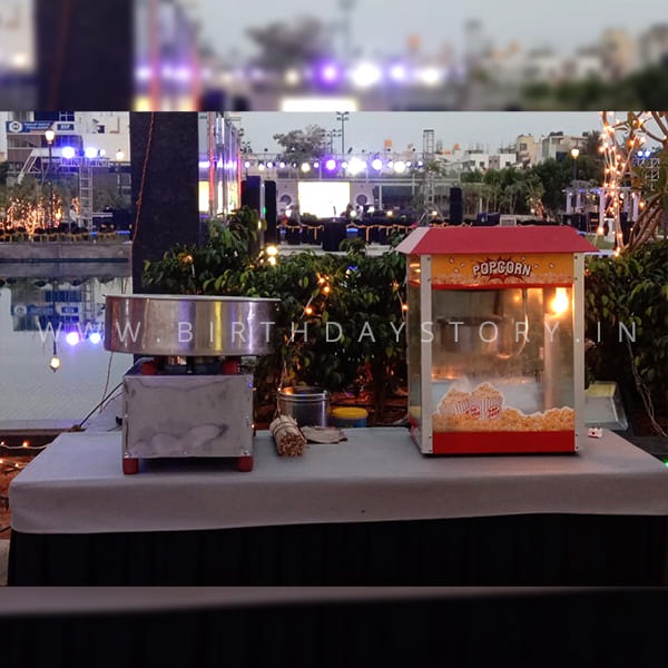 Birthday Story - Birthday Party Organisers Popcorn Counter for Birthday Party - Birthday Story